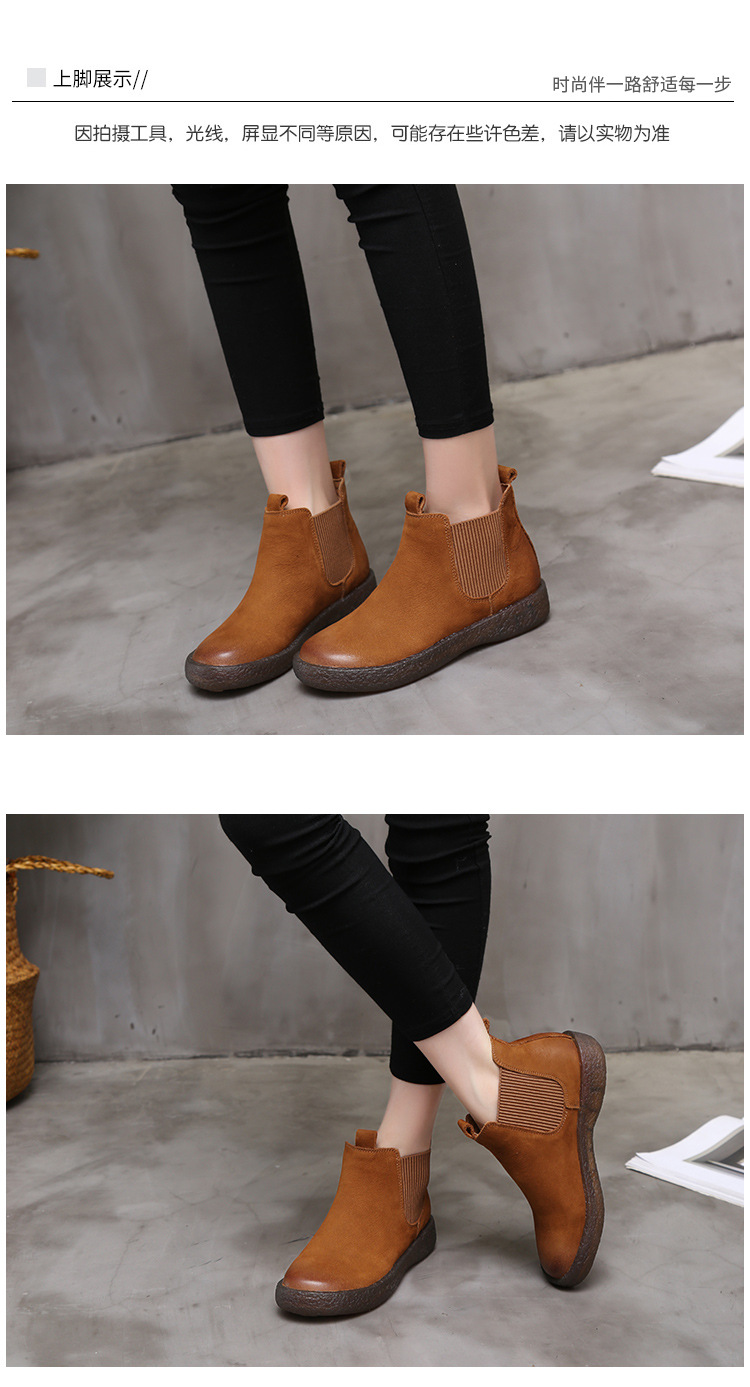 Bottes femme en En cuir - Ref 3355253 Image 16