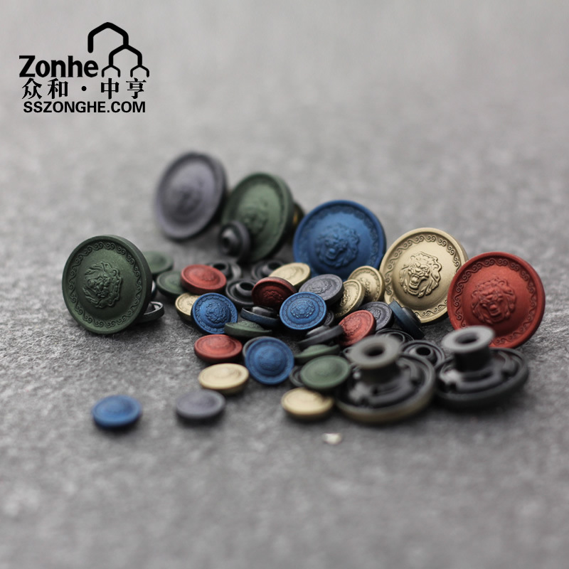 时尚金属纽扣扣子专卖 流行英伦牛仔裤衣手缝钮扣服装配件20mm