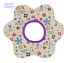 Universal children's waterproof eating bib, flowered