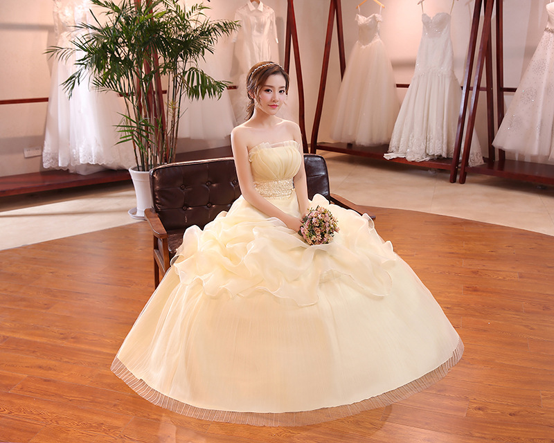 Robe de mariée YI XIU YILIN en Satin - Ref 3309809 Image 29