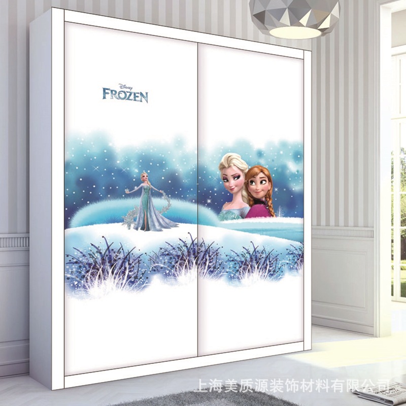 喜客达衣柜彩绘板移门MZY-GQ019款高清衣柜门优良品质儿童房移门