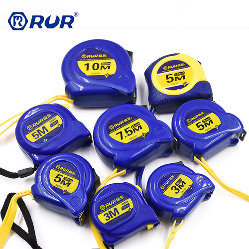 Ruier tape measure steel tape measure 3 meters 5 meters 7.5 meters 10 meters high precision thickened woodworking ruler Luban ruler box ruler