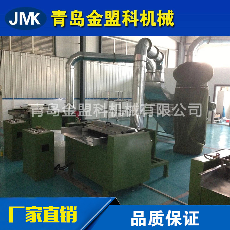 供应 水刺热风针刺无纺布开松除尘打包回收生产线 开松机