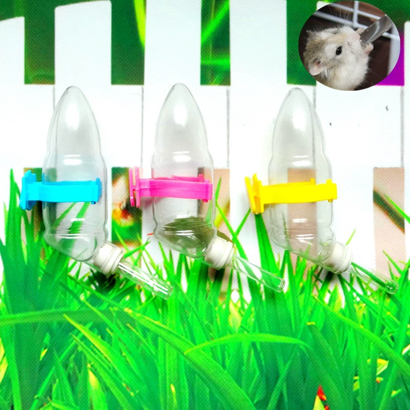 Оформление! Хомяк питьевой фонтан немой вакуумный чайник Golden Bear питьевой фонтан 60 мл пуля бутылка для воды