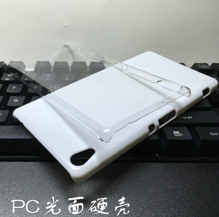 适用于索尼Xperia C6/XA ultra pc光面硬壳 素材壳 手机壳 透明壳