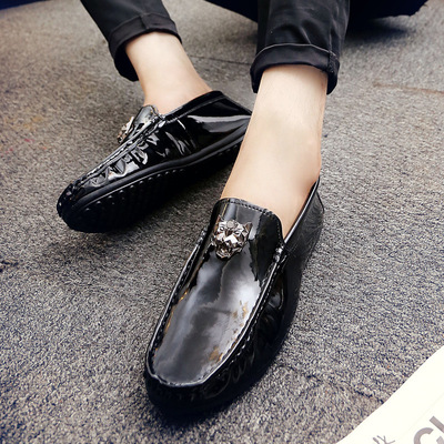 2019春季新款豆豆鞋男社会低帮鞋韩版套脚男鞋子一脚蹬休闲鞋批发