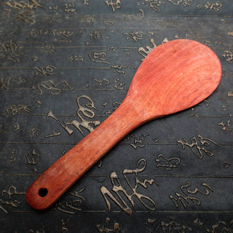 Rosewood rice spoon Vietnamese rosewood Sheng rice spoon, original wood, polished healthy paint, no La real wood spoons, household practitioners