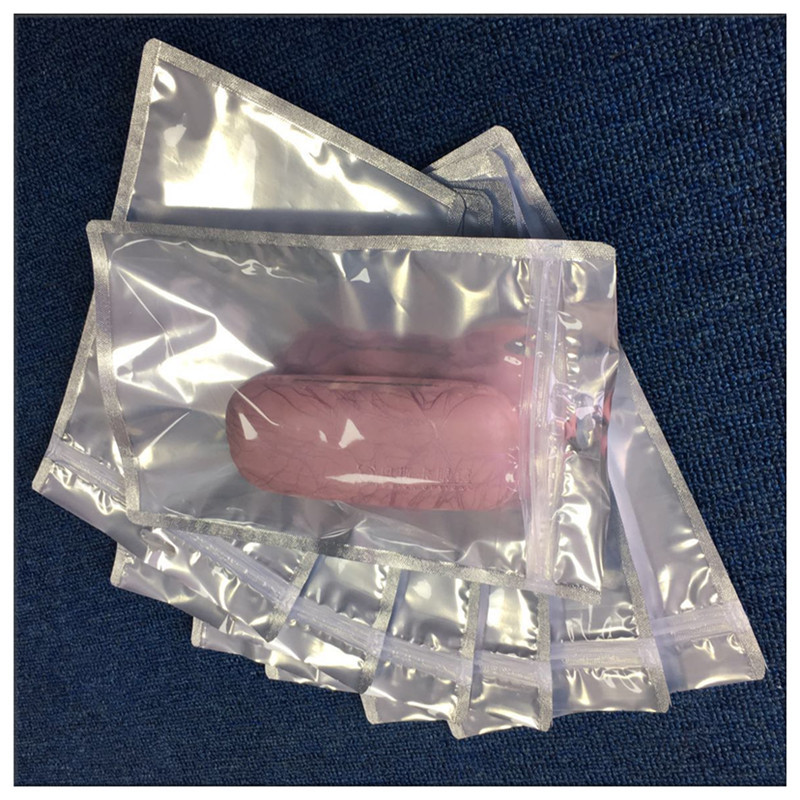 镀铝阴阳自封骨袋飞机孔 防潮铝箔袋 工业品包装袋 电子元器包装