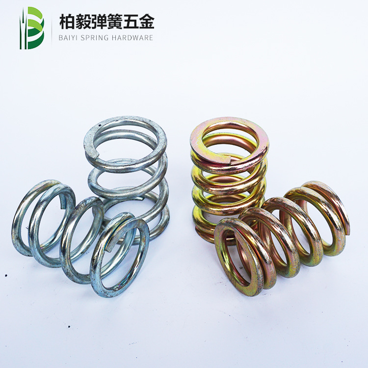 耐高温减震机械螺旋压力弹簧 非标准件弹簧钢压缩弹簧 定做加工厂|ms