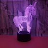 Night light, LED touch table lamp, 3D, remote control