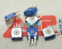 SPAIN方型PT-10西班牙微调电位器10KB立式 箭头孔CA9RRH2.5 1