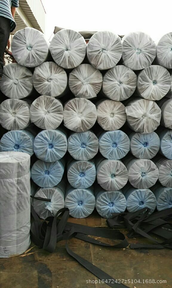 大量批发涤纶长丝针刺热轧无纺布