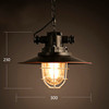 Country retro fashionable ceiling lamp for living room, lantern, lights, American style