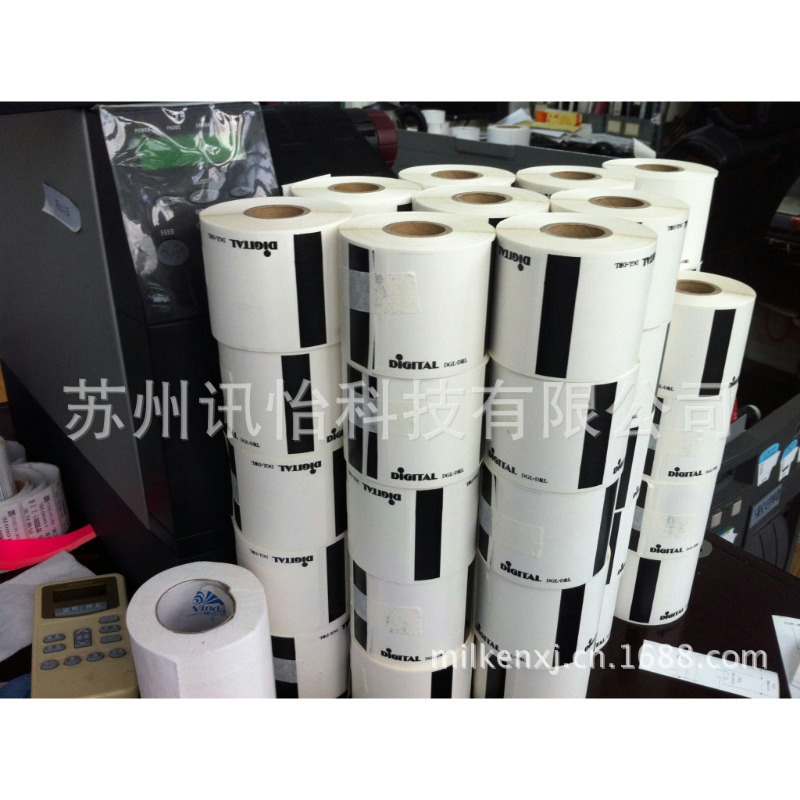 上海FASSON AW1585标签60*32*1500PCS塑料HDPE管芯无尘VOCs打印纸