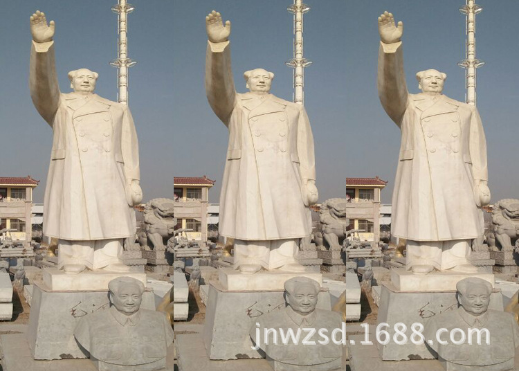 校园古代名人石雕图片 景区名人雕像加工 花岗岩名人半身像价格