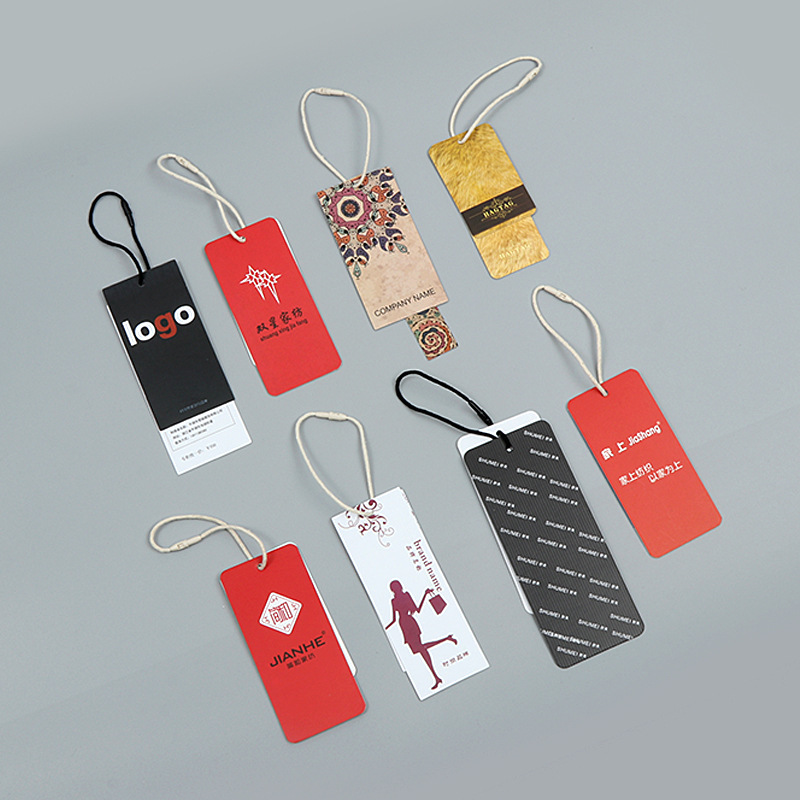 服装吊牌定做内衣吊卡定制印刷衣服价格标签设计标牌定制LOGO