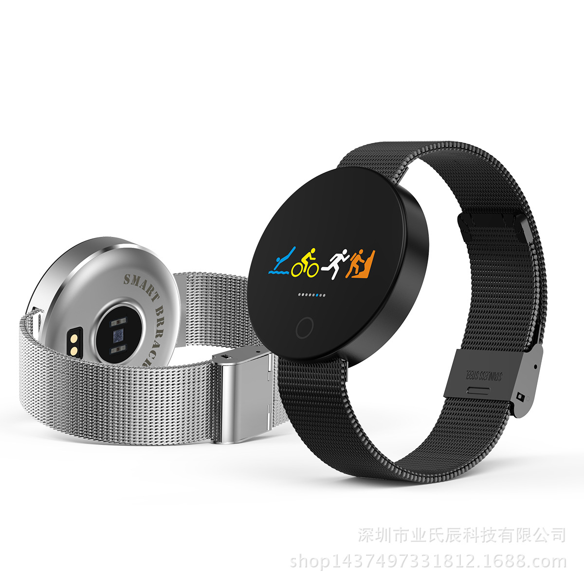 Color screen hand ring 007pro Smart bracelet Blood pressure Heart Rate intelligence watch Bracelet