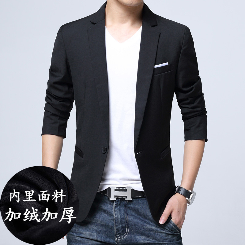 2023 primavera nueva moda juvenil traje casual hombres SLIM-Fit chaqueta popular al por mayor estilo coreano pequeño traje