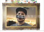 跨境专供 经典欧式金色纸质拍照相框道具 婚礼摄影DIY外景主题手