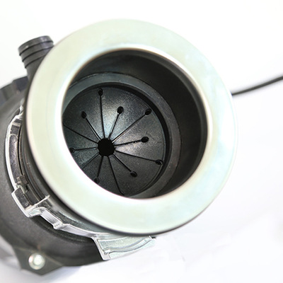 Food waste processor Disposal water tank flange assembly