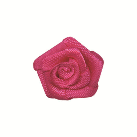 Yao Ming cinta flor decoración hecha a mano DIY joyería decorativa accesorios de ropa interior 3 puntos pentagrama Rosa