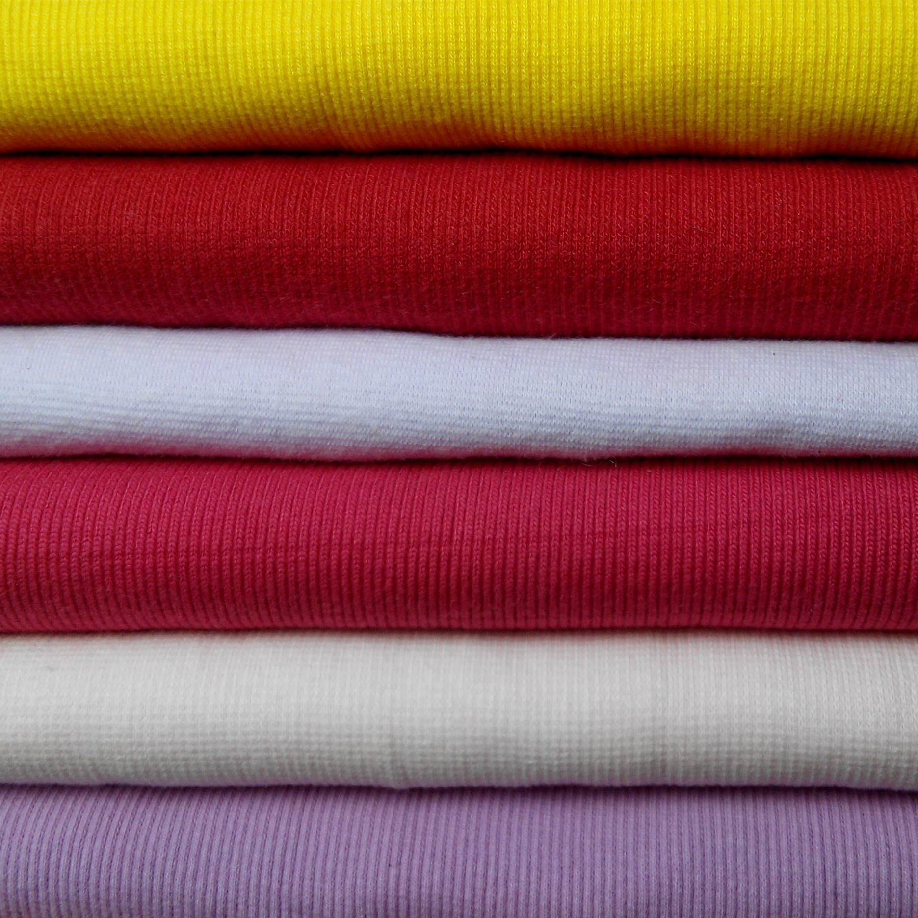 供应无接缝针织罗纹创意针织面料罗纹针织1*12*2罗纹布来样定做