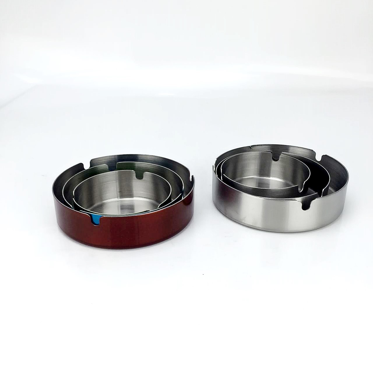 圆形烟灰缸不锈钢