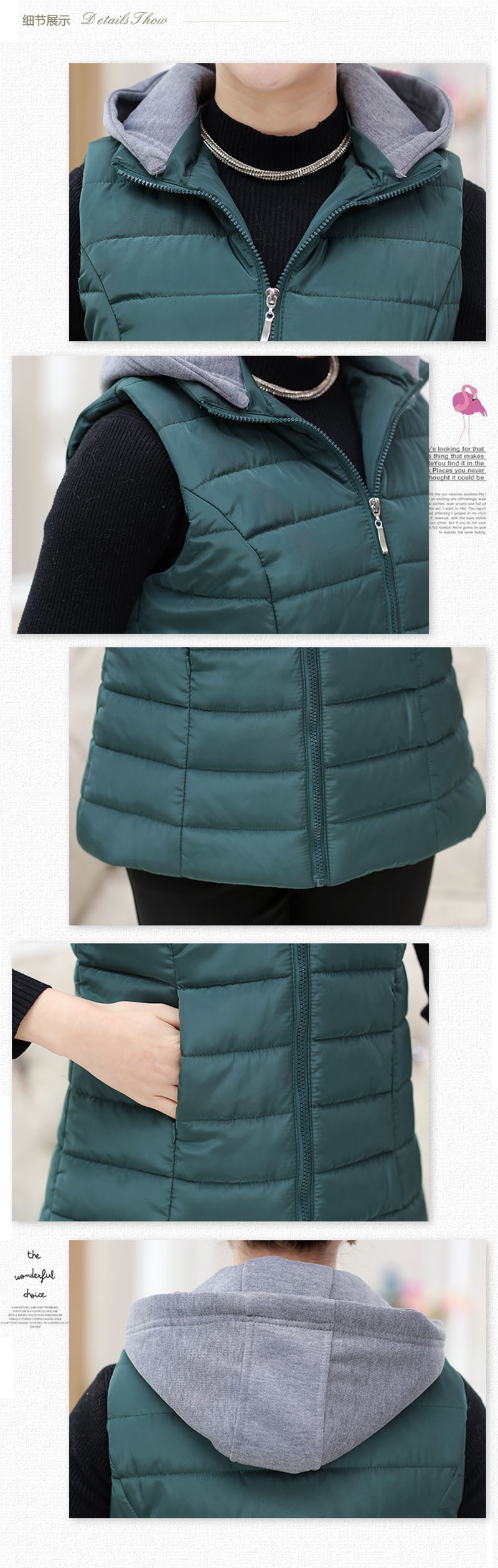 Gilet femme en Fibre de polyester - Ref 3318131 Image 13