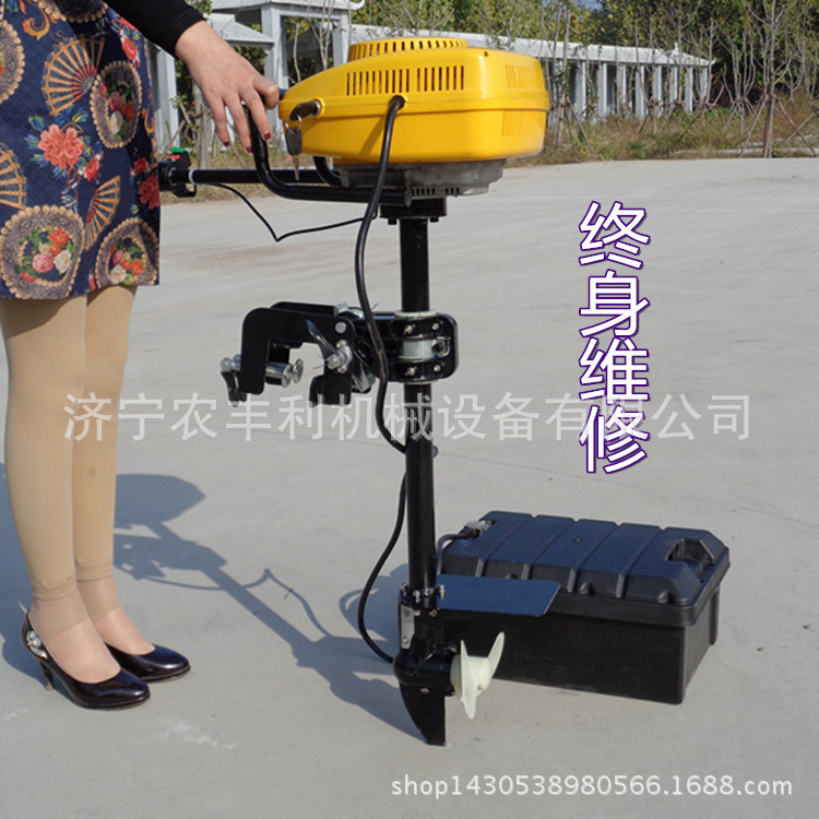 电动船挂机厂家渔船挂桨机经济船尾机欢迎咨询