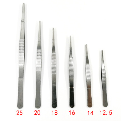 Manufactor Direct selling Tweezers Stainless steel Tweezers dressing Organization anatomy Cotton ball Stomatology Department Ophthalmology