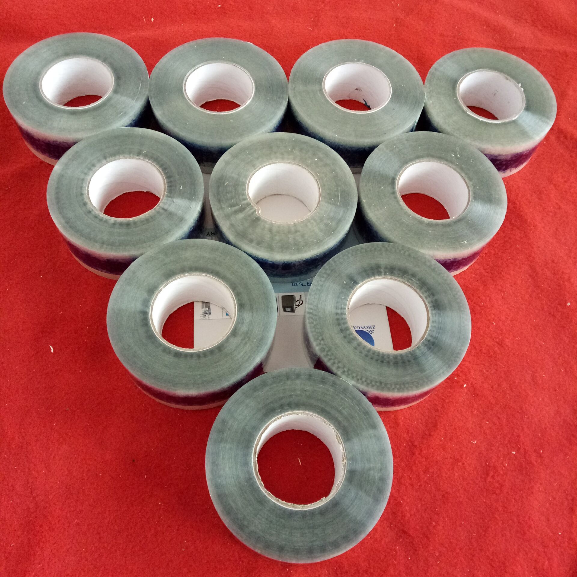 封箱胶带蓝色印字胶带南昌透明胶带封箱机胶带纸江西胶带厂家直销