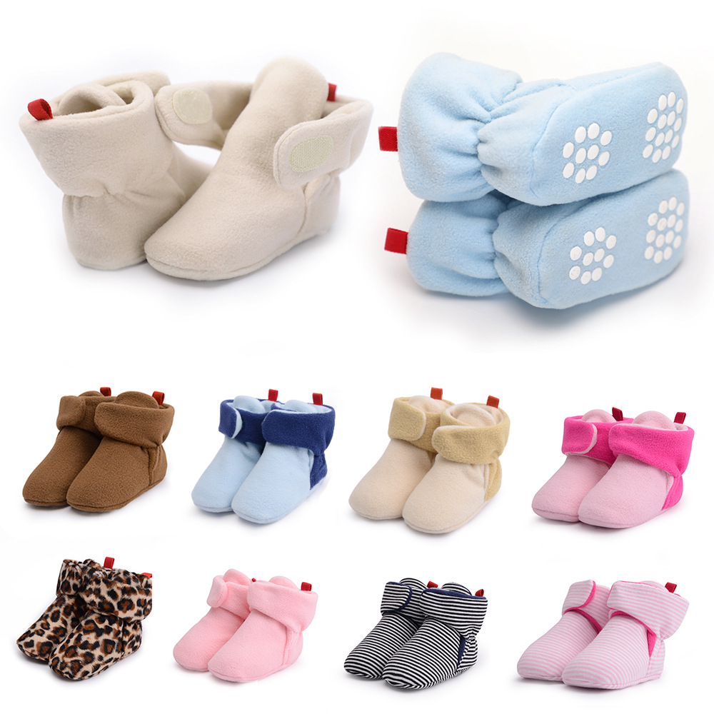 No velvet high boots 12 colors baby shoe...