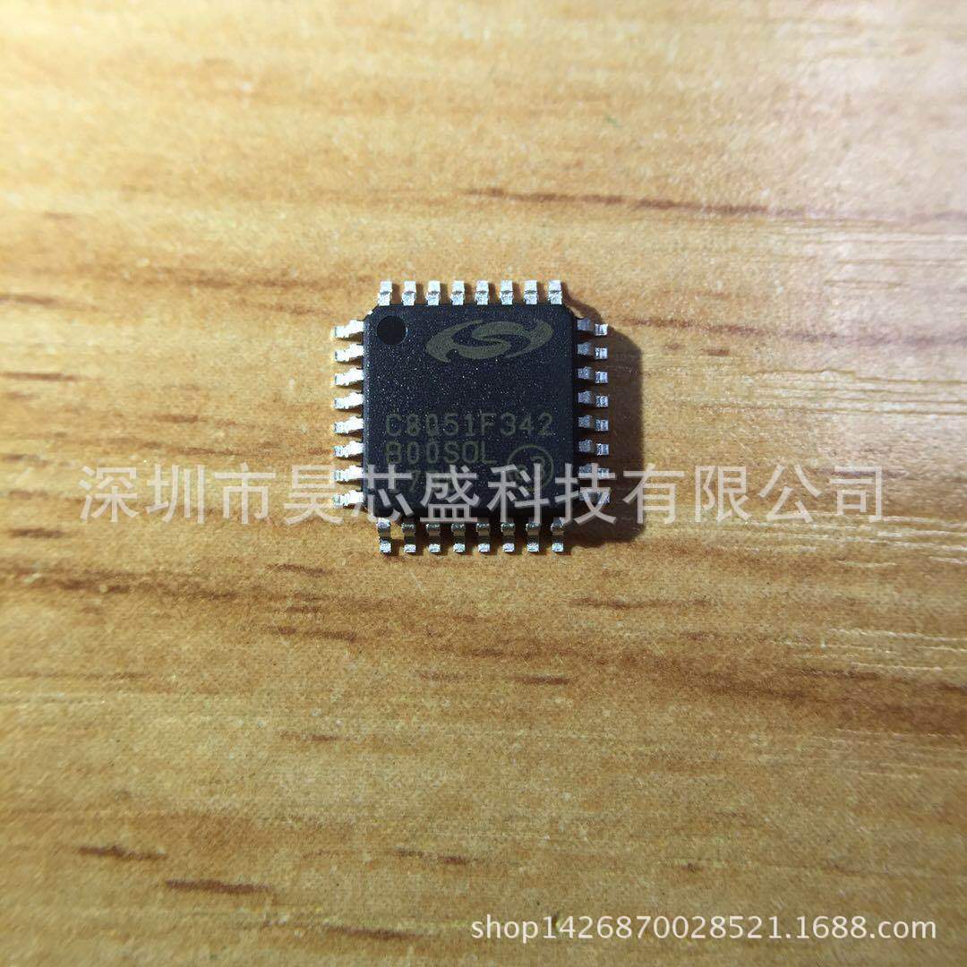 C8051F342-GQR 微控制器正品   8位微控制器 -MCU 48