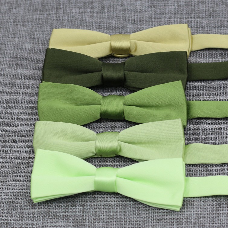 customized uniform Collar isignina Bowtie business affairs Wedding celebration full dress work clothes coverall monochrome Plain colour Bowtie wholesale