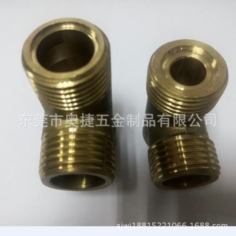 黄铜水暖五金配件 黄铜弯管 黄铜接头 水暖铜配件接头