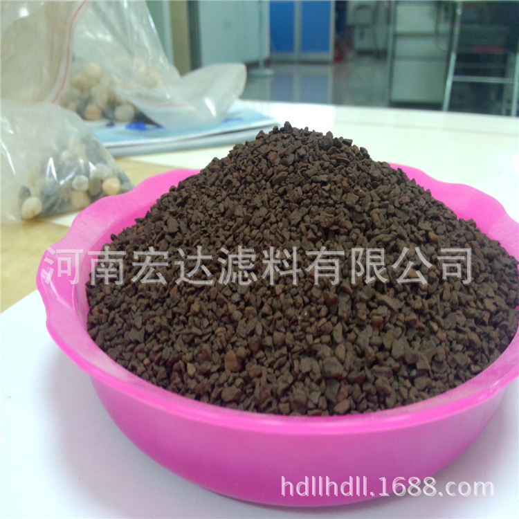 groundwater depth Handle  30 Above Content Efficient Water Manganese sand Deodorization tasteless Manganese sand filter material