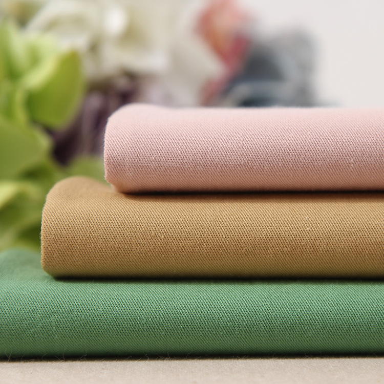 Thickened twill wash cotton twill sand wash cotton 200g woven wash