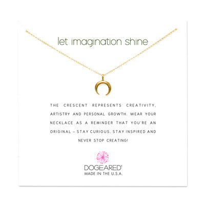 牛角抛光保色有卡创意欧美外贸速卖通WISH金色合金锁骨短简约项链