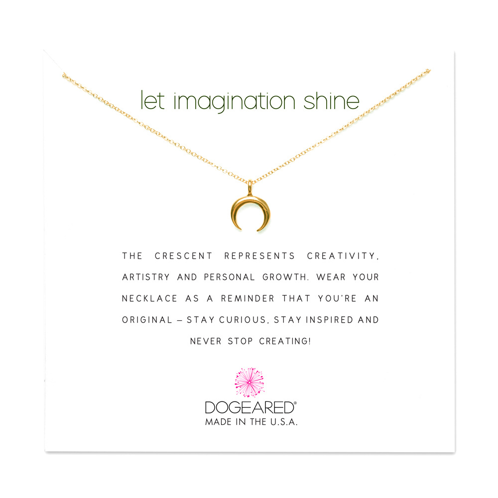 牛角抛光保色有卡创意欧美外贸速卖通WISH金色合金锁骨短简约项链