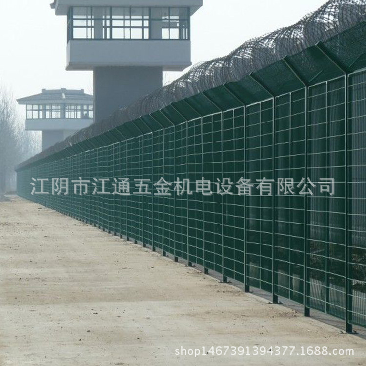 厂家批发批发监狱护栏网 安全护栏网 喷塑双边丝护栏