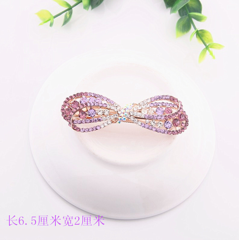 Factory Direct hair accessories Korean rhinestone spring clip side clip hairpin headdress Taobao hot sale one-piece delivery Factory Direct hair accessories Korean rhinestone spring clip side clip hairpin headdress Taobao hot sale one-piece delivery