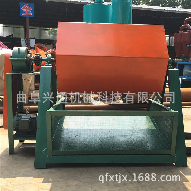 兴通六角滚筒抛光机 铜件去氧化皮抛光机 大容量干式研磨机厂家