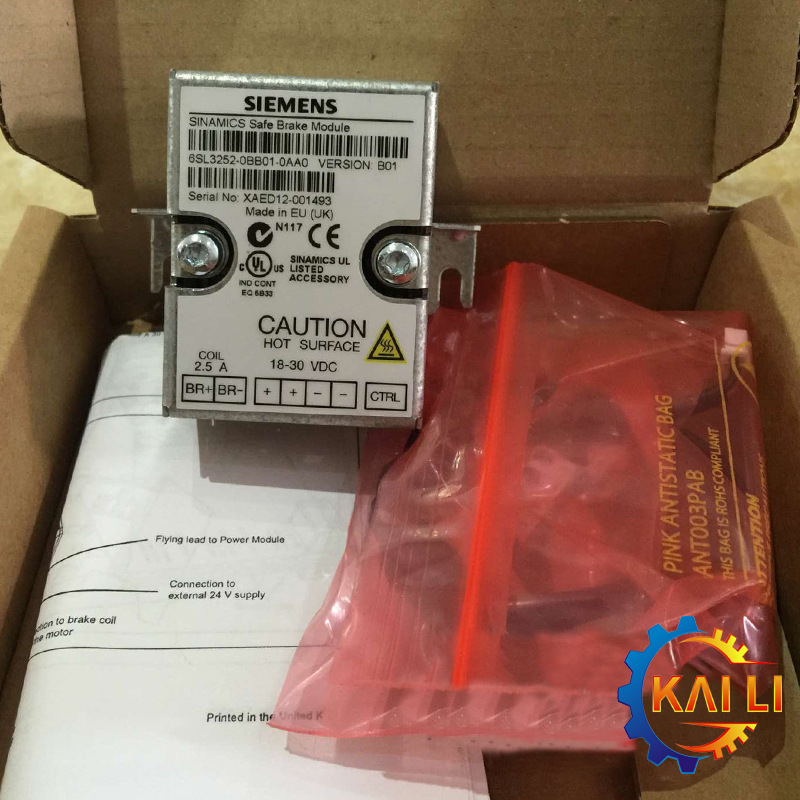 现货供应6SL3252-0BB01-0AA0 西门子制动继电器 用于功率模块