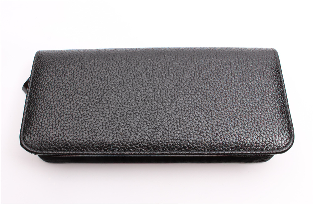 Tijeras negras bolsa de tijeras de peluquería tijeras de peluquero bolsa de 2 paquetes sin logo bolsa negra