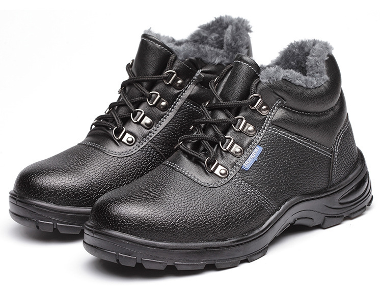 现货批发 冬季劳保鞋 棉安全鞋 防护鞋 防砸 防刺穿 防滑耐酸碱