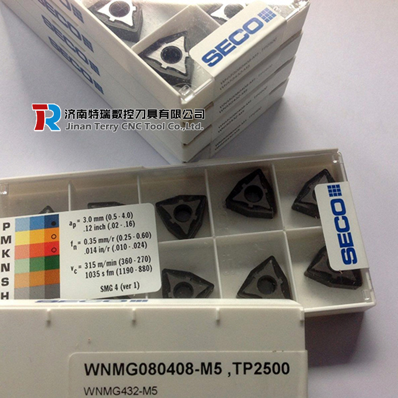 正品山高数控刀具WNMG080412-M5 TP0501CVD涂层