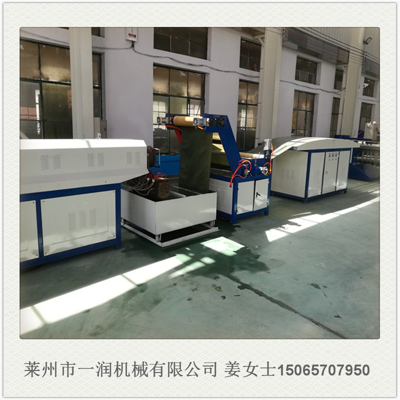 一润塑料拉丝机 PP水冷塑料撕裂膜扁丝挤出拉丝机械设备 捆扎绳机