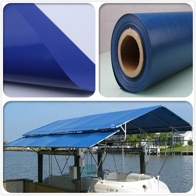 Supply high tear PVC Coating Tarpaulin Fabric Yacht Fabric Yacht tarpaulin Yacht cover cloth