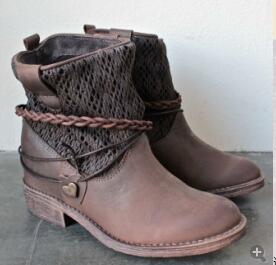 Bottes femme MENG FUYI en PU artificiel - Ref 3355070 Image 1