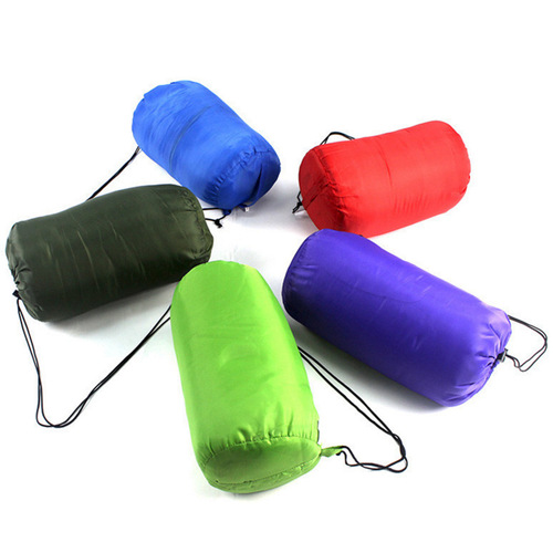 Outdoor sleeping bag tent camping backpacking sleeping bag Spring summer autumn three seasons plain envelope sleeping bag travel adult sleeping bag